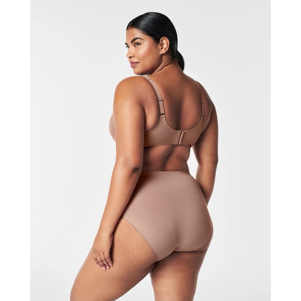 SPANX Low Profile‎ Minimizer Bra In Cafe Au Lait Size 40G - Picture 4 of 13